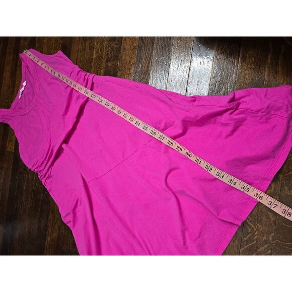 Athleta Katniss Hot Pink Casual Summer Dress - Picture 12 of 13